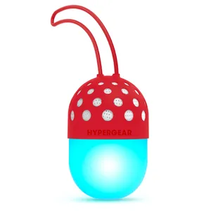 Corneta Inalámbrica Portátil HyperGear Go-Glo 3W Colgante Luz Led